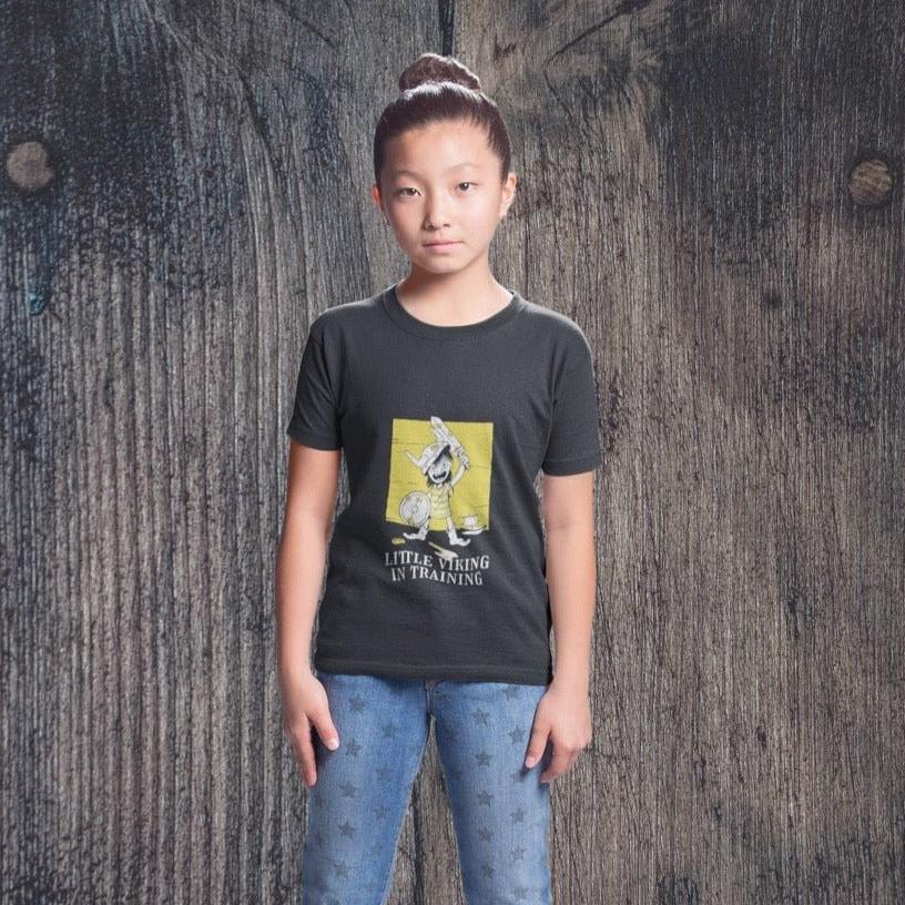 Little Viking in Training Shirt - Adult Size