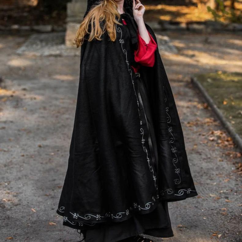 Long wool cape deals