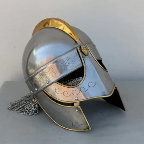Steel Valsgarde Helm - Viking Helmet Armor