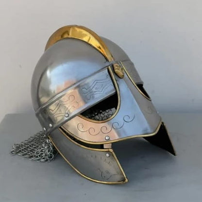 Steel Valsgarde Helm - Viking Helmet Armor