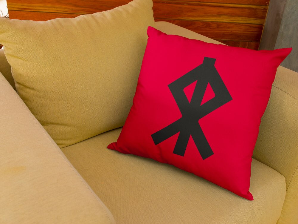 Cushions with Viking Runes