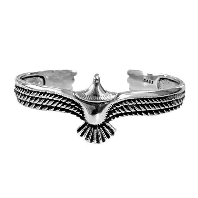 Modern Eagle Torc-style Bracelet
