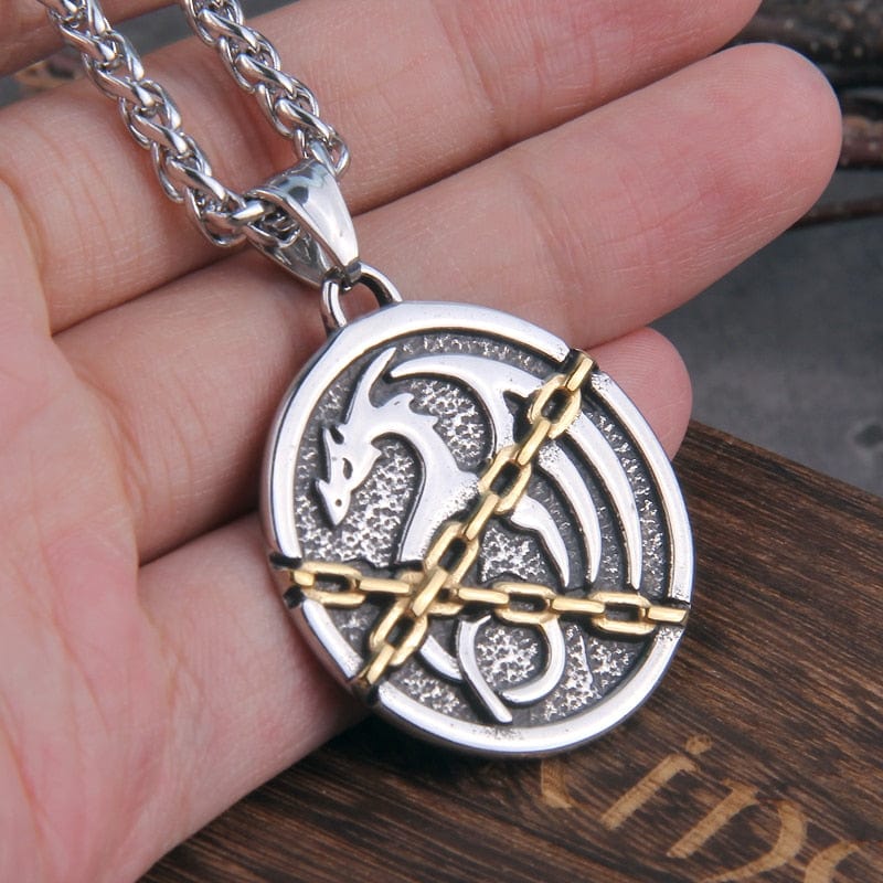 Dragon Pendant Necklace from Viking Warrior Co.
