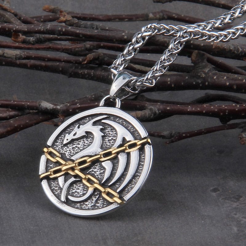 Dragon Pendant Necklace from Viking Warrior Co.