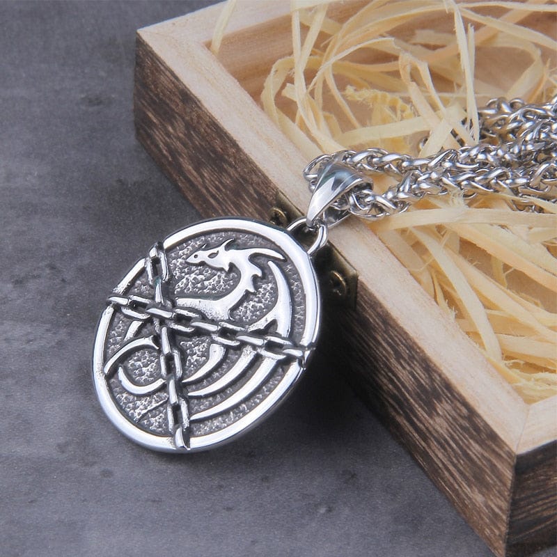 Dragon Pendant Necklace from Viking Warrior Co.