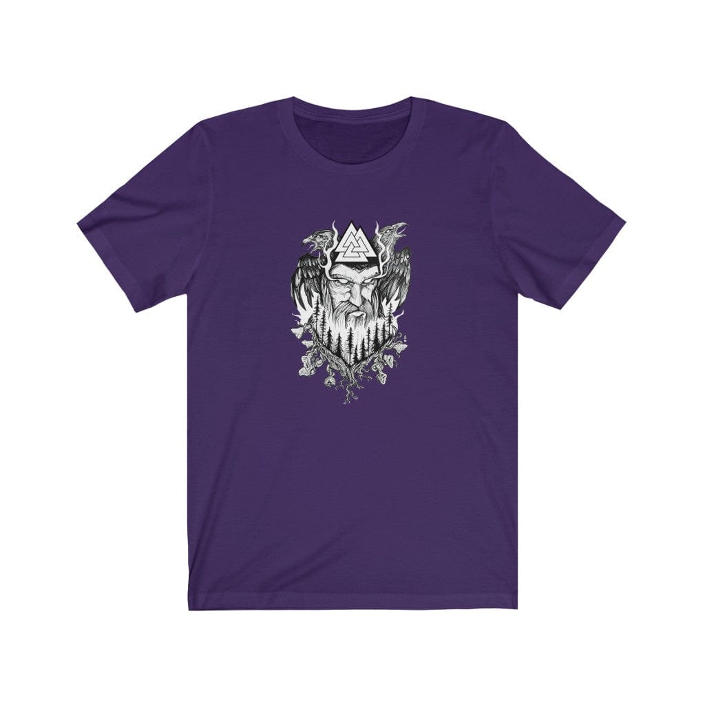 Odin Hugin and Munin Valknut Viking Shirt