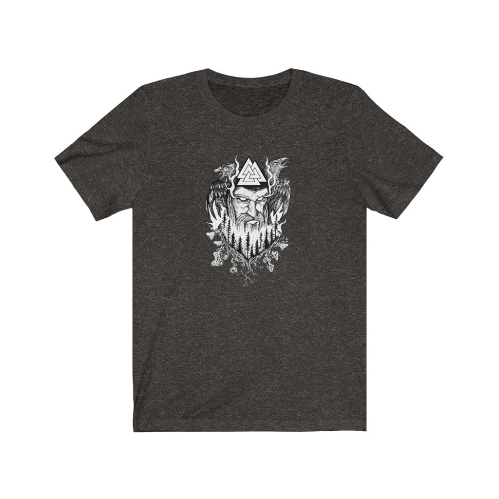 Odin Hugin and Munin Valknut Viking Shirt