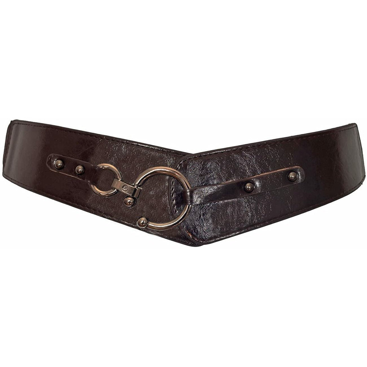 Plus Size Hook Buckle Faux Leather Viking Belt