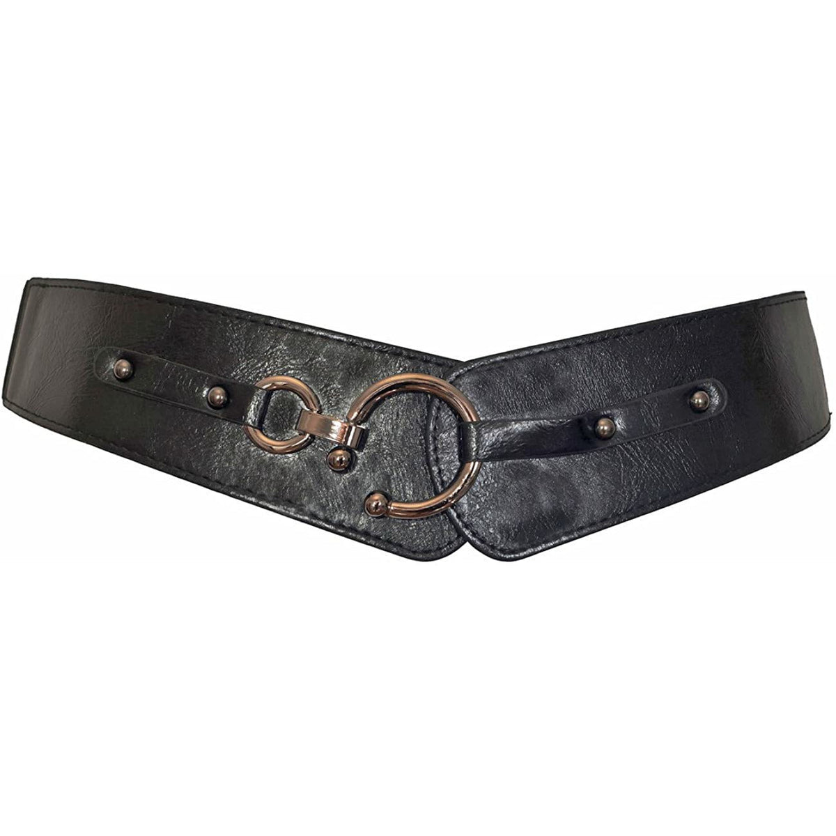  Hook Buckle Faux Leather Viking Belt