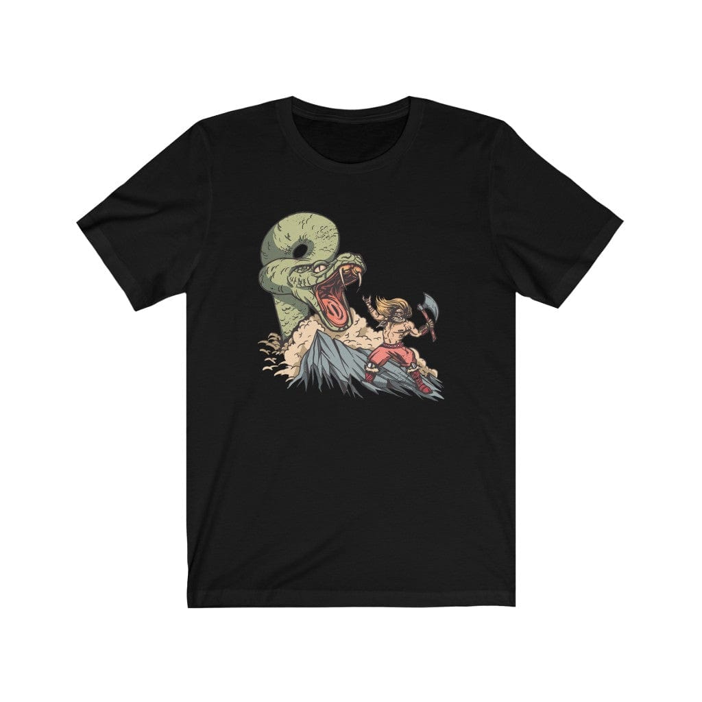 Ragnarok Battle with Jormungandr T-Shirt