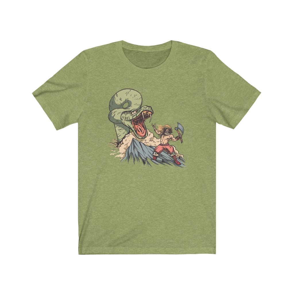 Ragnarok Battle with Jormungandr T-Shirt