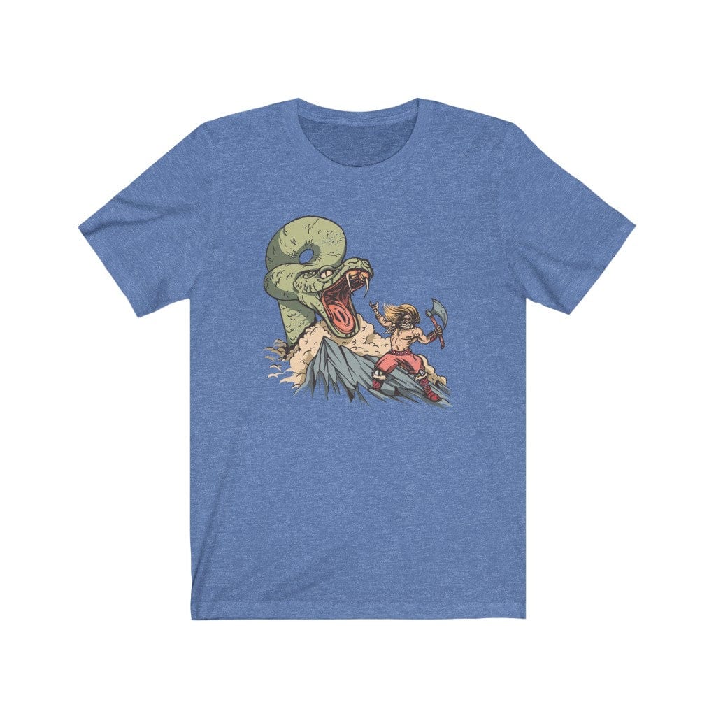 Ragnarok Battle with Jormungandr T-Shirt