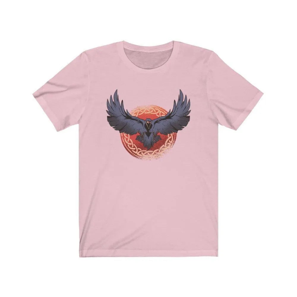 Raven Familiar Viking T-Shirt