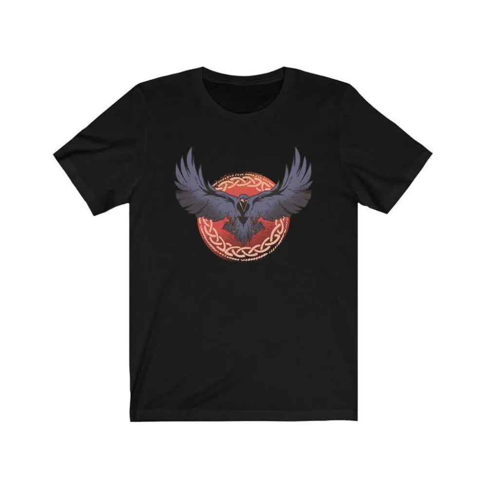 Raven Familiar Viking T-Shirt