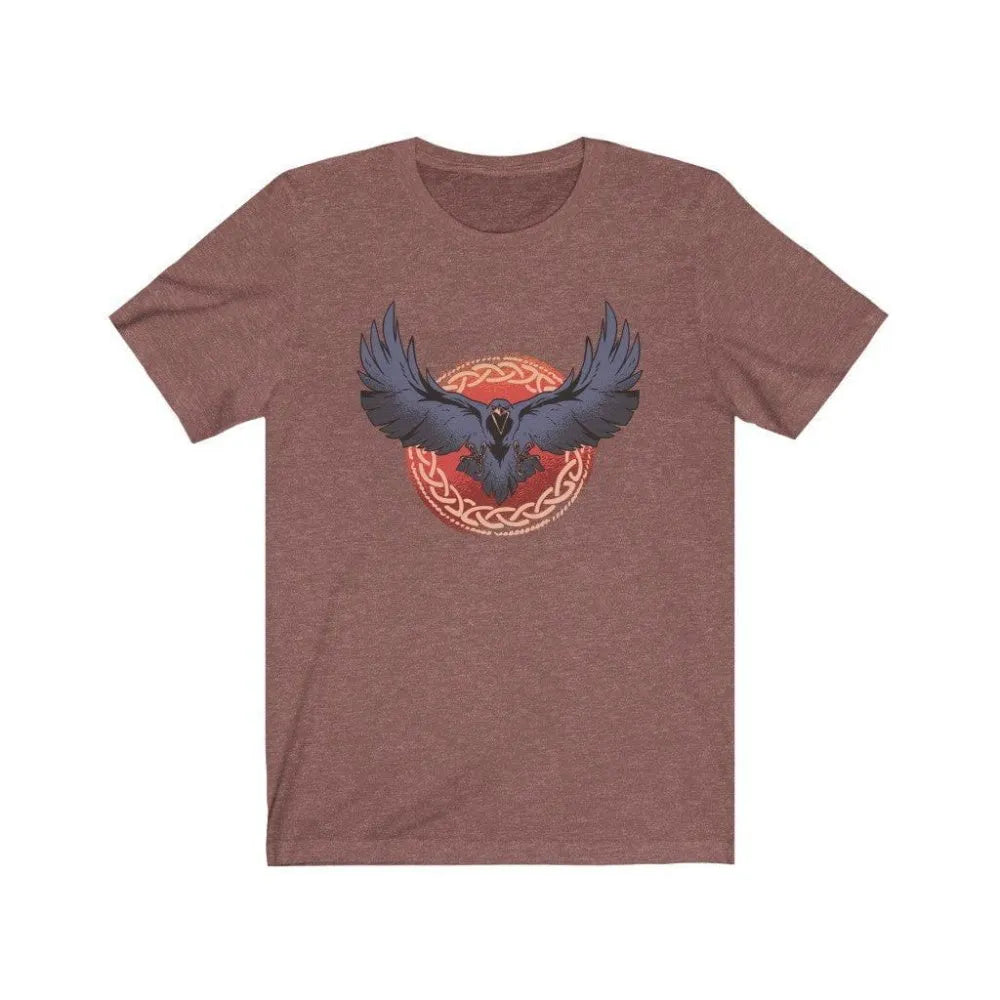 Raven Familiar Viking T-Shirt
