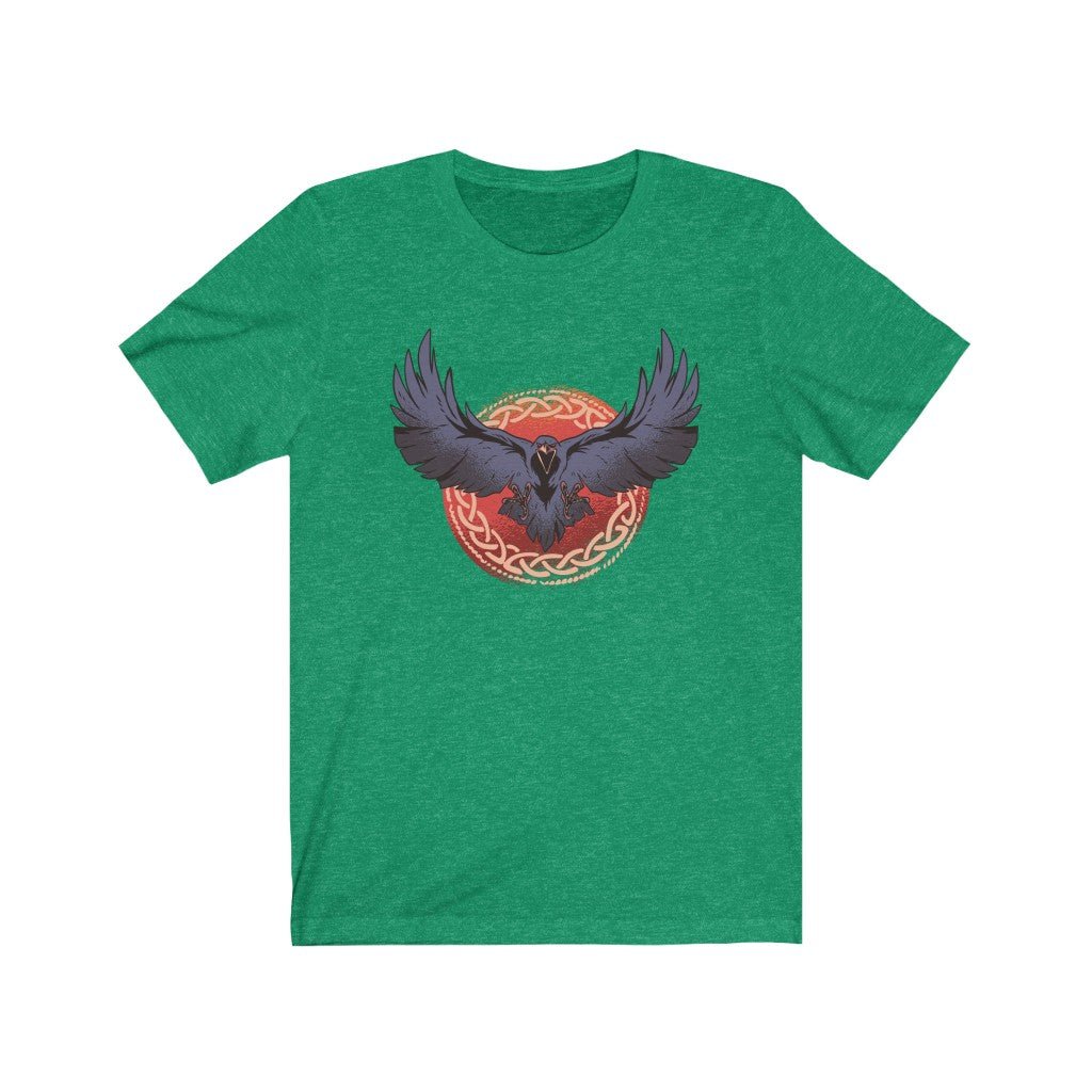 Raven Familiar Viking T-Shirt
