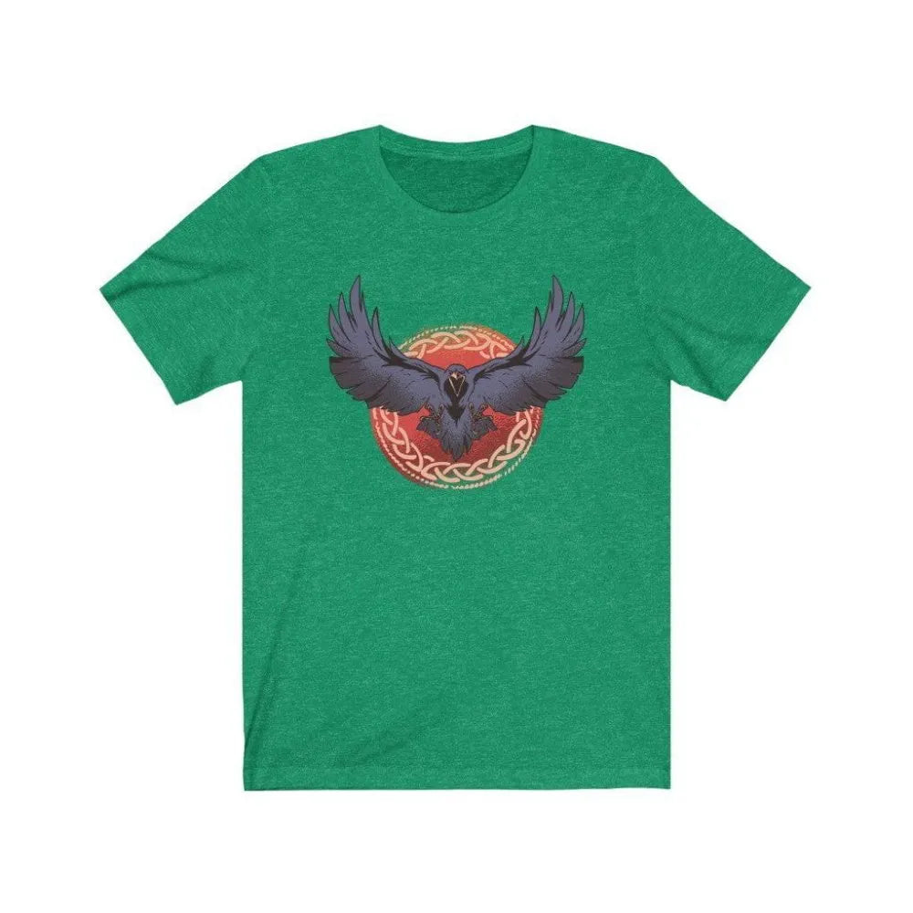 Raven Familiar Viking T-Shirt