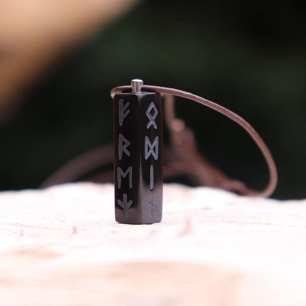 Runic Pillar Viking Necklace