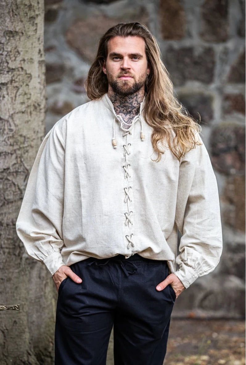 Laced Long Sleeve Renaissance Shirt