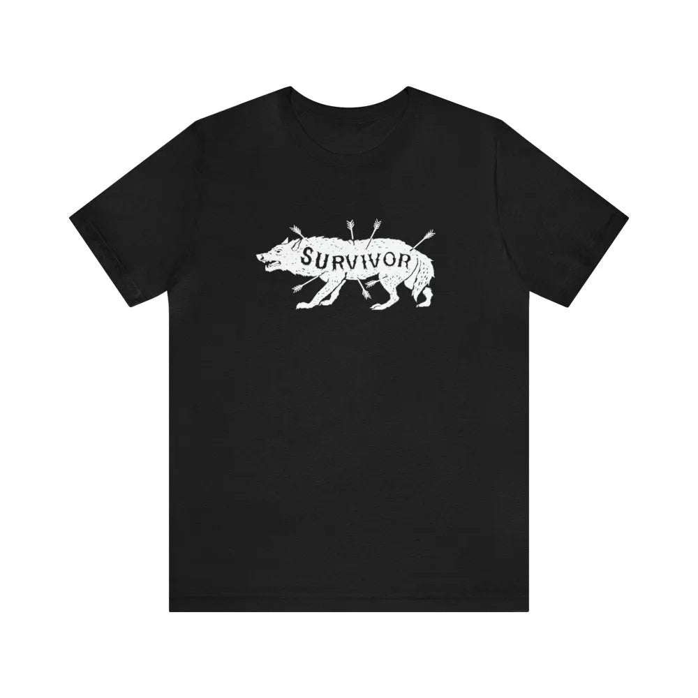 Survivor Wolf Totem Viking T-Shirt-8-Viking Warrior