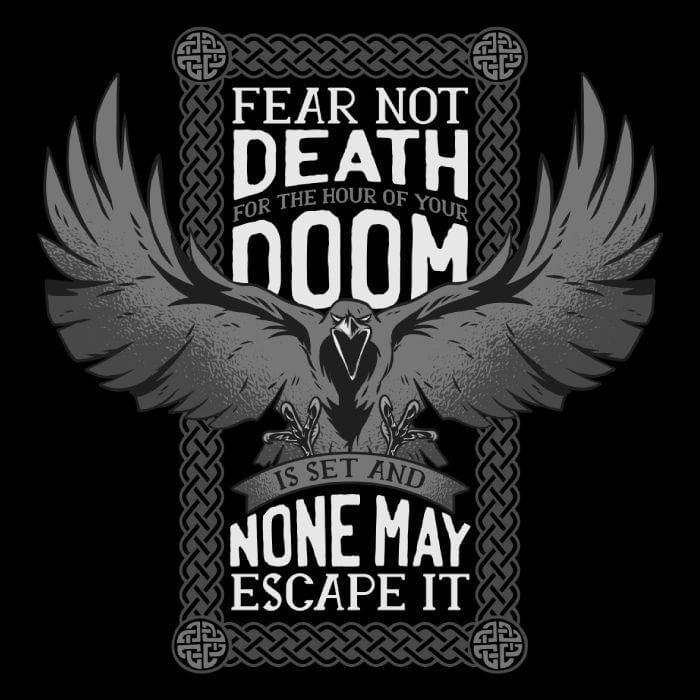 The Time of Your End Raven Quote Shirt