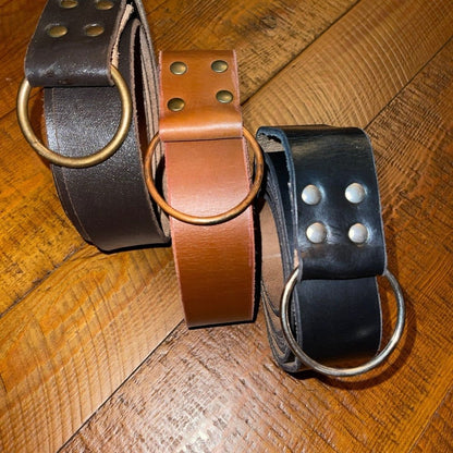 viking belt in black, brown and dark brown color 