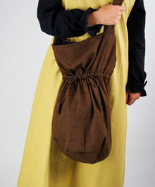 Brown Viking Shoulder Bag | Handmade Saddle Bag Style