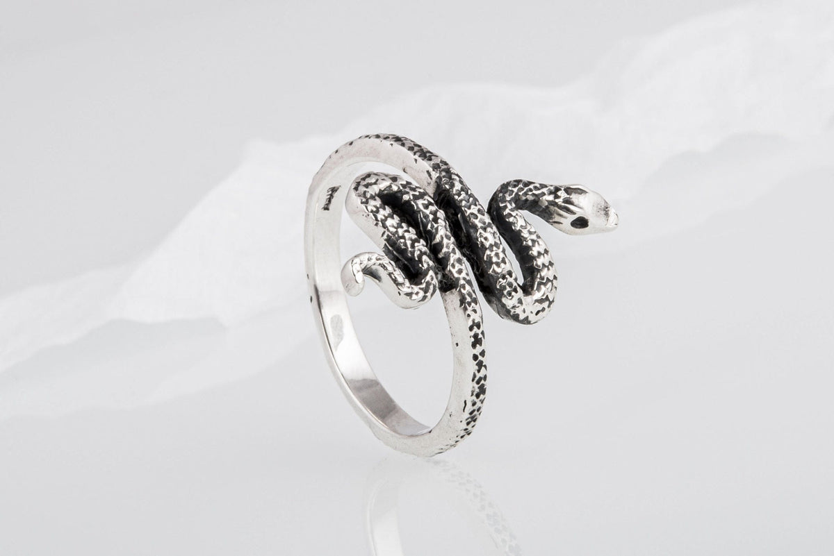 Unique 925 Silver Snake Ring, Unique fashion Jewelry-2