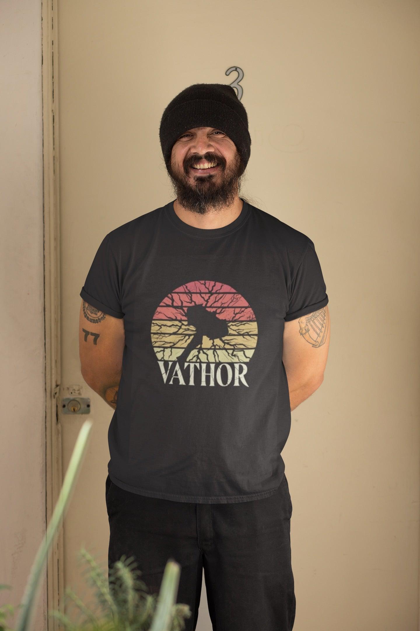 Vathor Retro Hammer of Thor T-Shirt