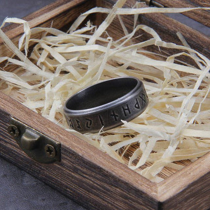 Viking Amulet Rune Words Ring-3