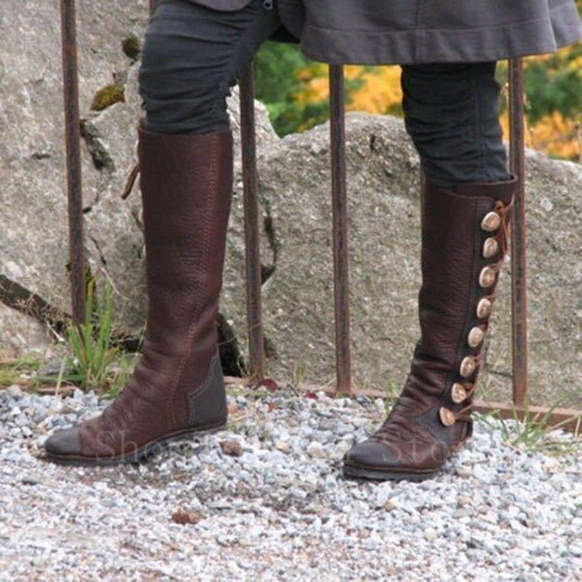 Brown Viking Boots