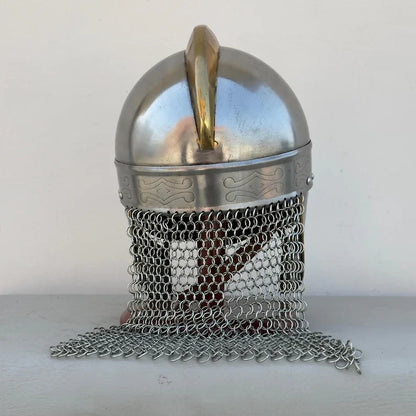 Steel Valsgarde Helm - Viking Helmet Armor