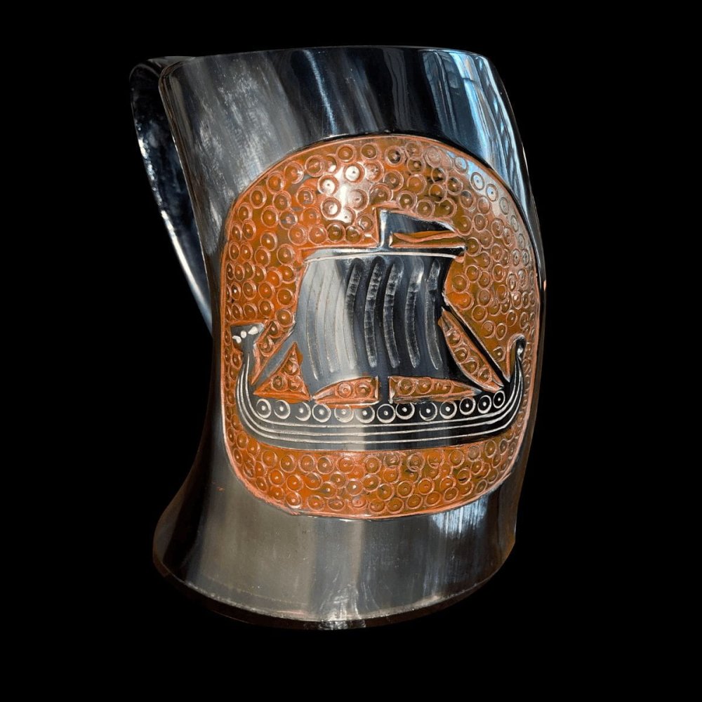 Viking Drinking Horn Cup-3-Viking Warrior