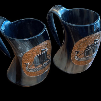 Viking Drinking Horn Cup-4-Viking Warrior