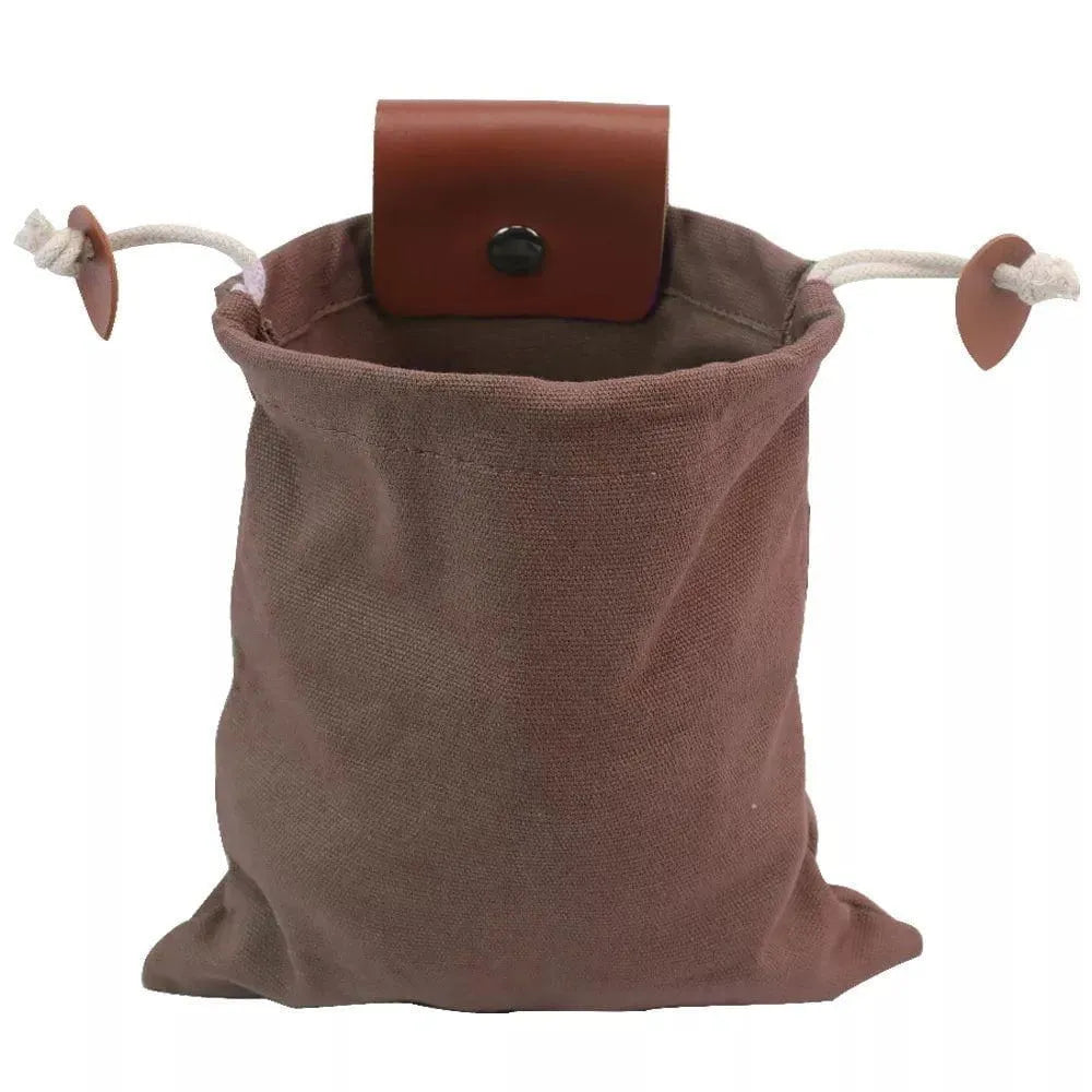 Brown Viking Foraging Belt Pouch