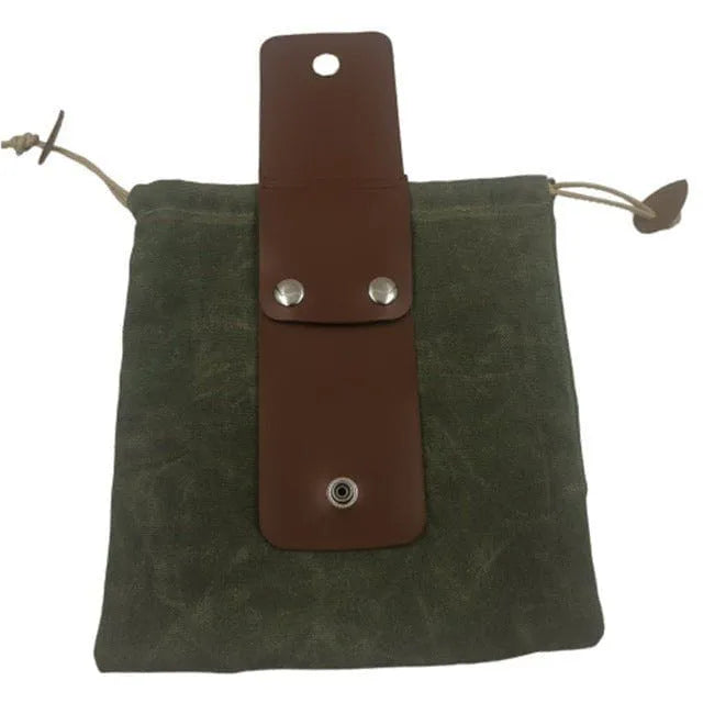 Green Viking Foraging Belt Pouch