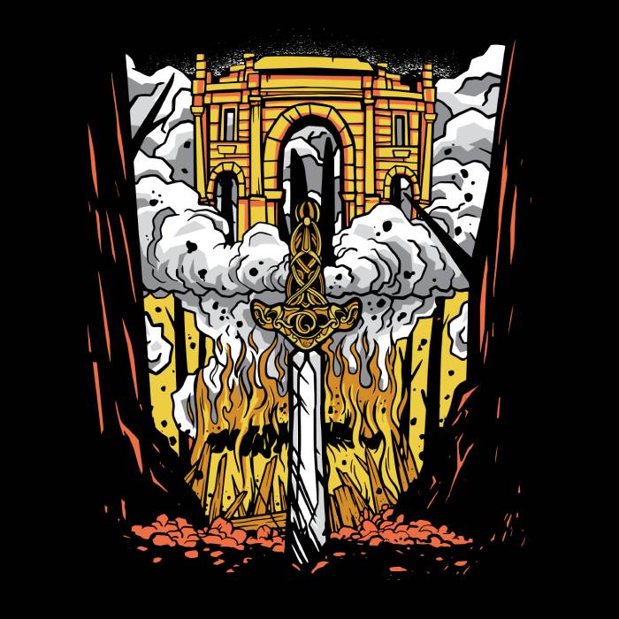 Viking Funeral Last Honors T-Shirt