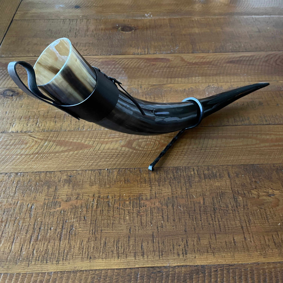 Hand Crafted Viking Horn with Belt Loop