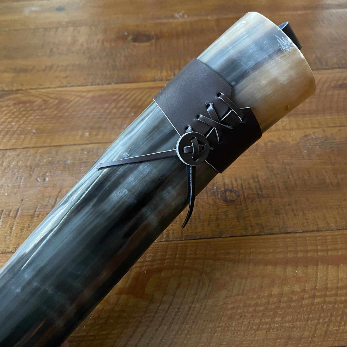 handmade Viking drinking horn cup