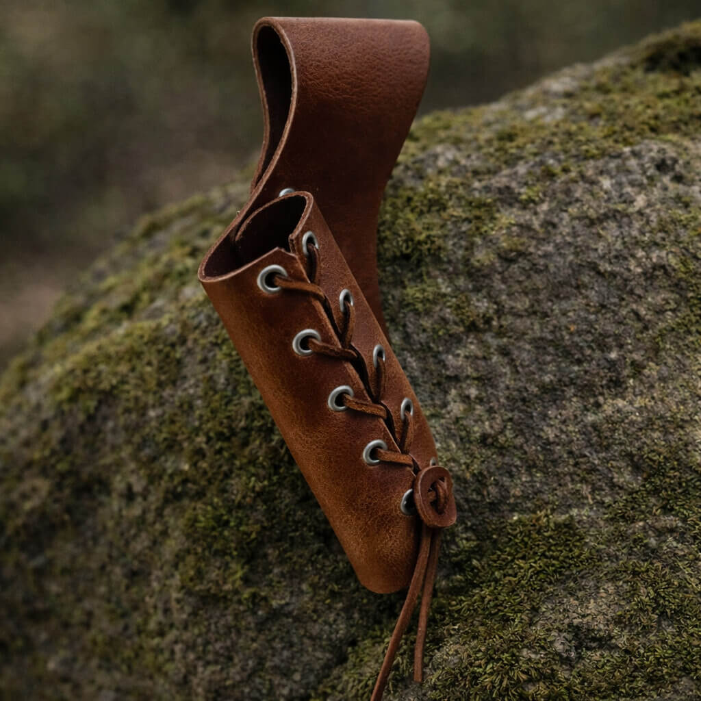 Viking Laced Sword Axe Sheath Holster