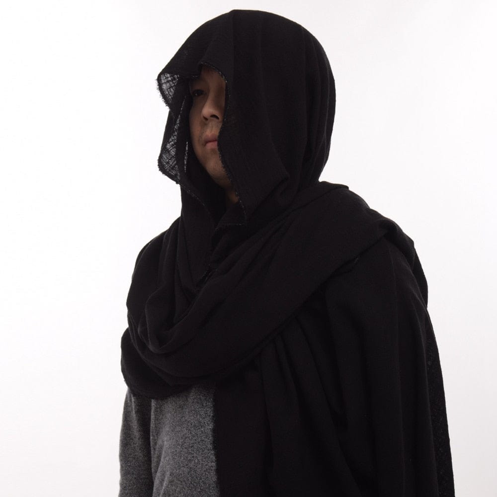 Wrap Cloak Viking Cotton Shawl Cowl