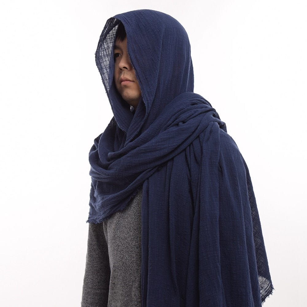 Wrap Cloak Viking Cotton Shawl Cowl