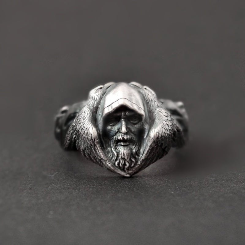 Viking Odin Ring Stainless Steel Jewelry-2