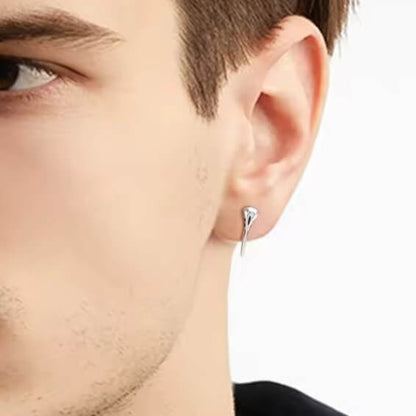 Viking Raven Skull Stud Earrings