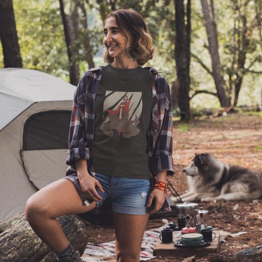 Viking Shield Maiden Monster Slayer Shirt