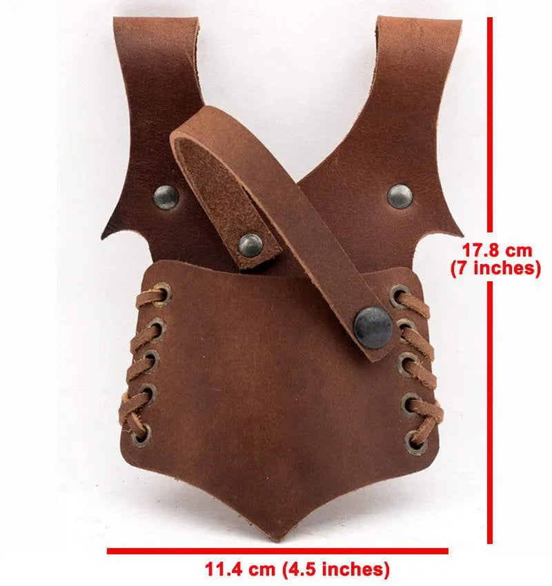 Natural Brown Viking Sword Belt Hanger