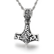 Viking Thor's Hammer Necklace-4