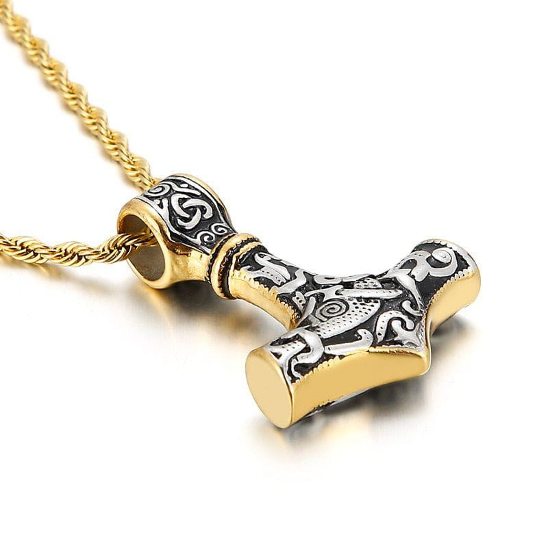 Viking Thor's Hammer Necklace-8