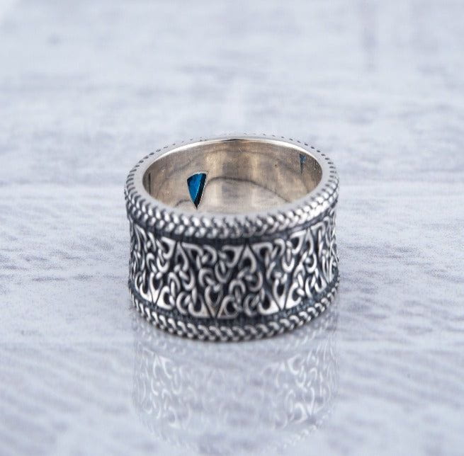 Viking Triquetra Symbol Ring-5