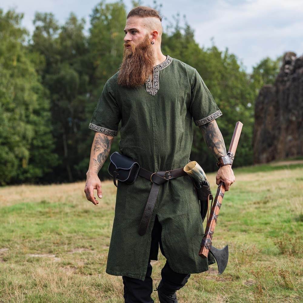 Viking Tunic - Green Authentic Norse Wear